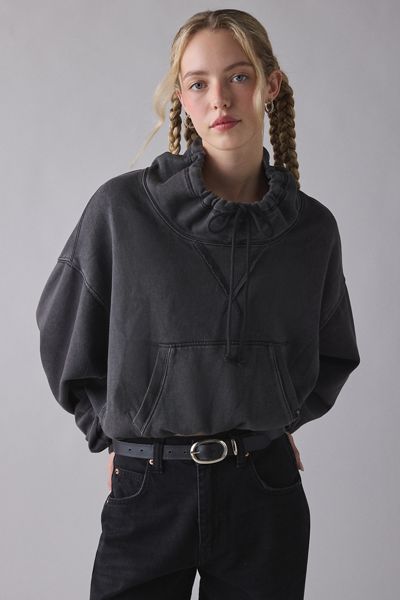 Out From Under Hear Me Out Drawstring Mockneck Pullover