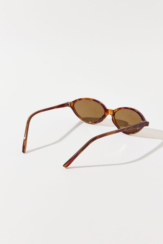 Vintage By UO Super Tortoise Oval Sunglasses #2