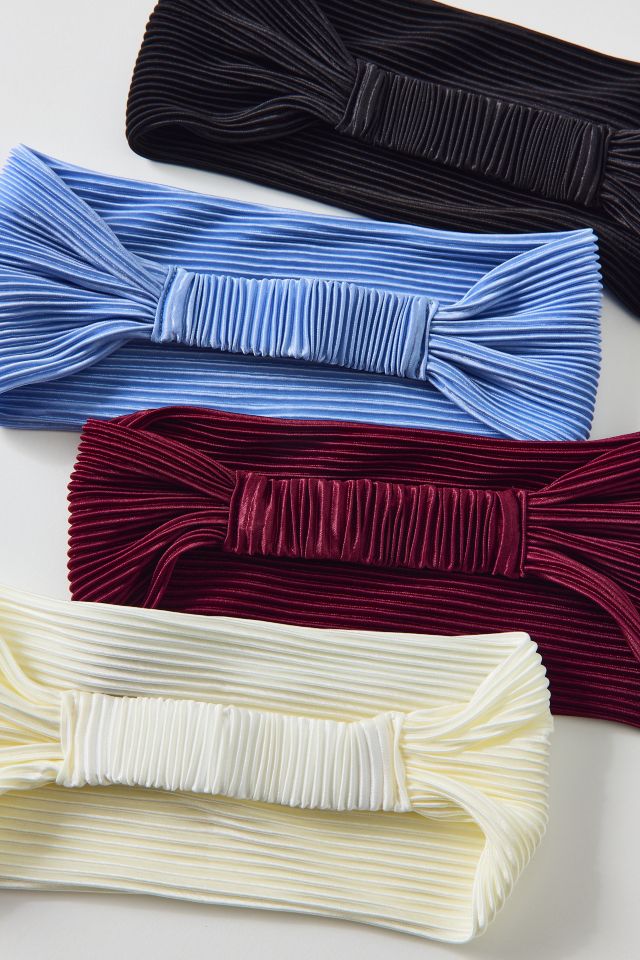 Bandeau plissé doux #3