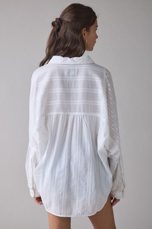 BDG Alex Oversized Cotton Button-Down Shirt #2