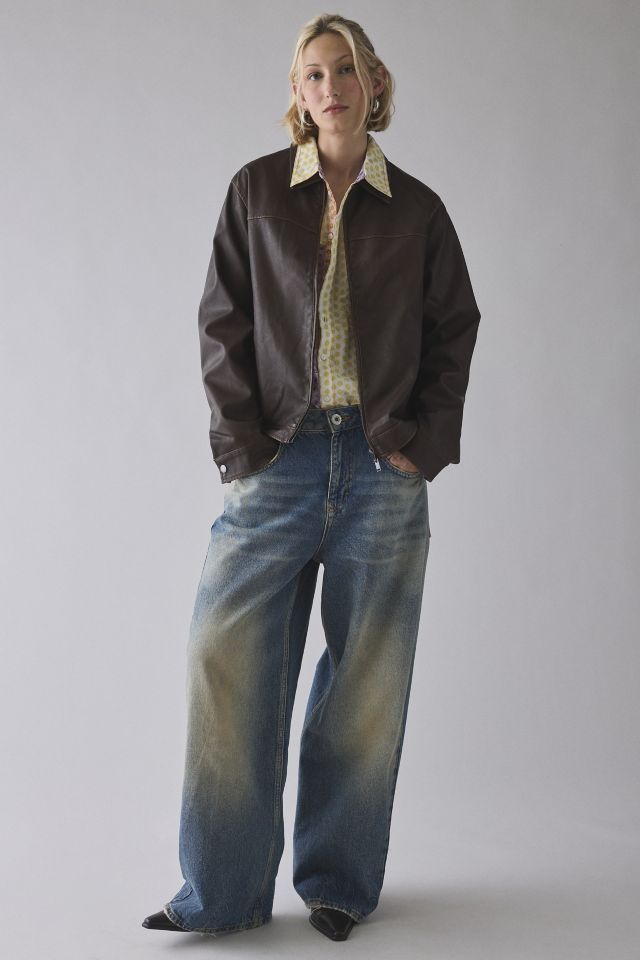 BDG Alex Oversized Cotton Button-Down Shirt #2