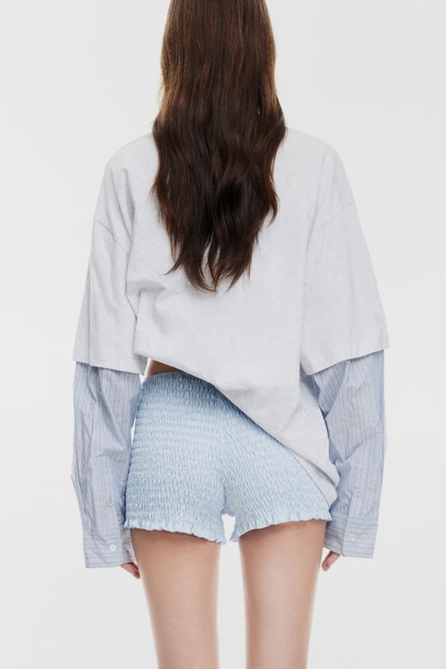 Lioness Bowen Layered Long Sleeve Oversized Shirt #1