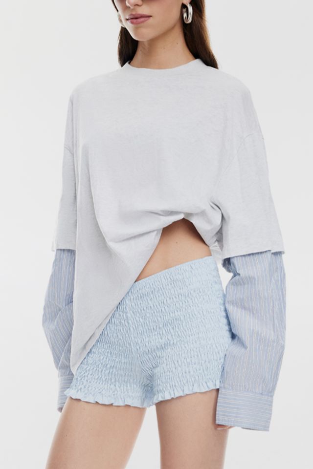 Lioness Bowen Layered Long Sleeve Oversized Shirt #2