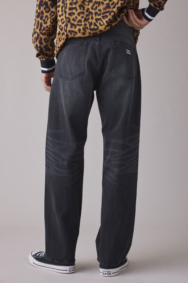Jeans à jambe droite Boxcar OBEY #1