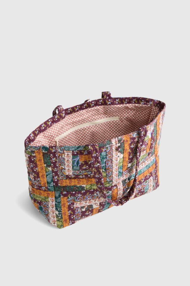 Vera Bradley Quilted Cotton Hathaway Tote Bag #1