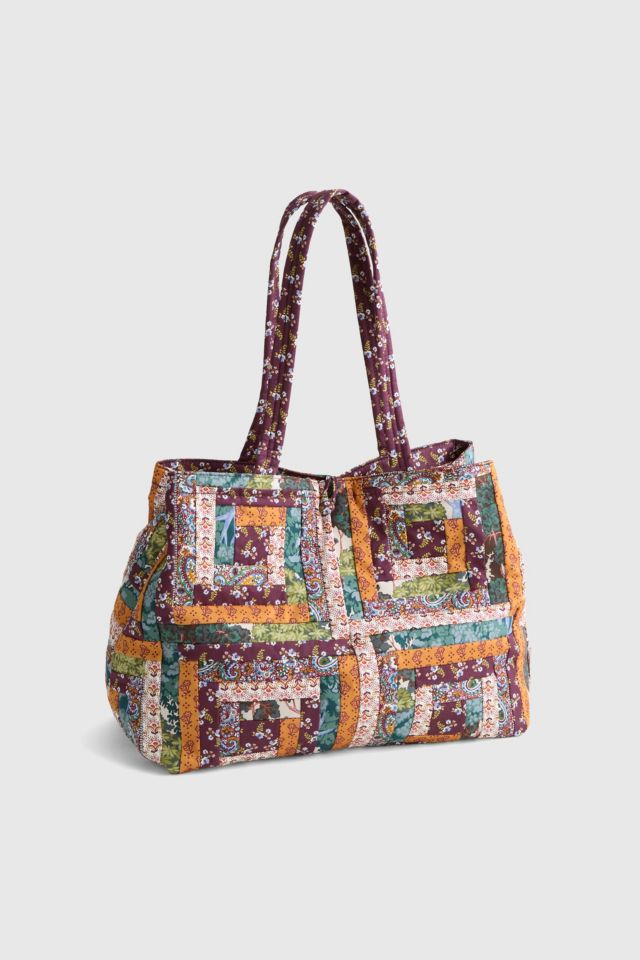 Vera Bradley Quilted Cotton Hathaway Tote Bag #2