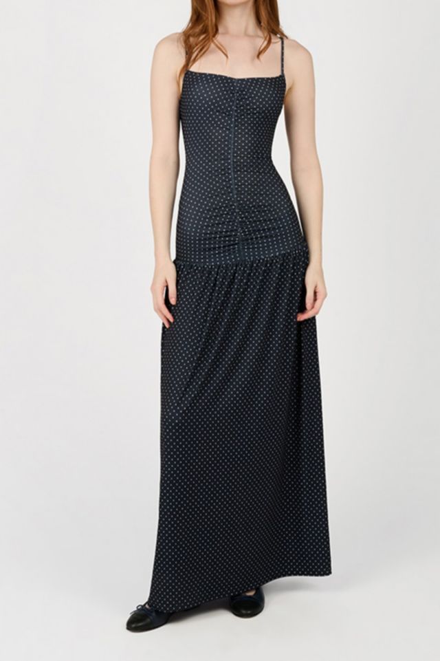 WeWoreWhat Ruched Drop Waist Maxi Dress #2