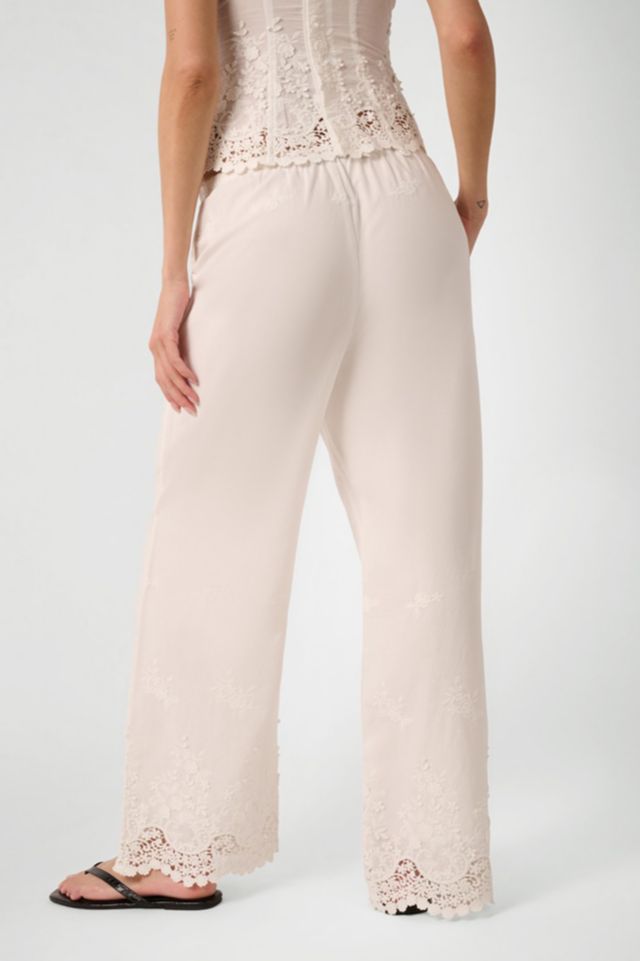 WeWoreWhat Tie Waist Pant #1