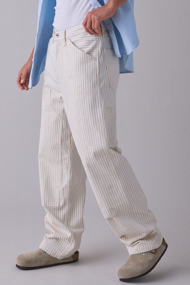 Levi’s® 568 Stay Loose Pinstripe Double Knee Straight Leg Jeans #3
