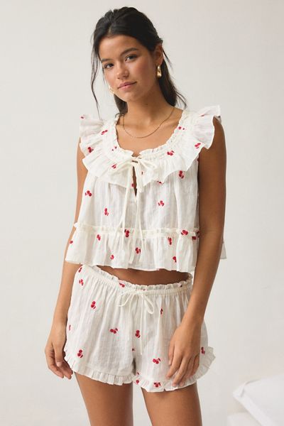 【専用】Overdue flair special smocked top Kimchi Blue Penelope Lace Wrap Top | Urban Outfitters