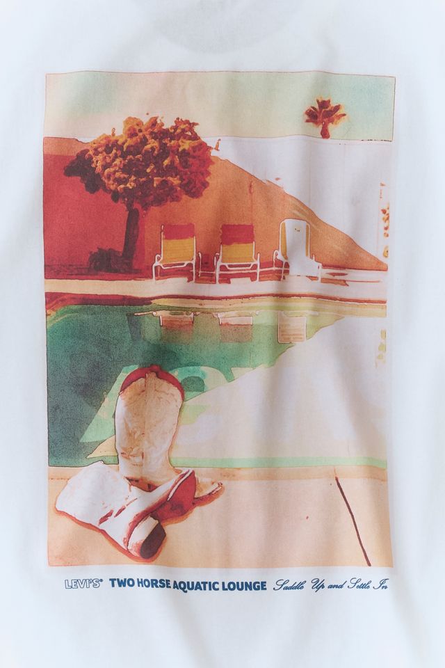 Levi's® Two Horse Radio Graphic Tee #2