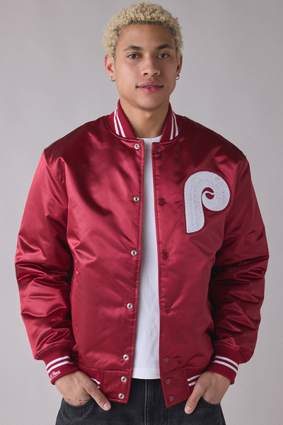 Mitchell & Ness MLB Philadelphia Phillies Authentic Satin Varsity