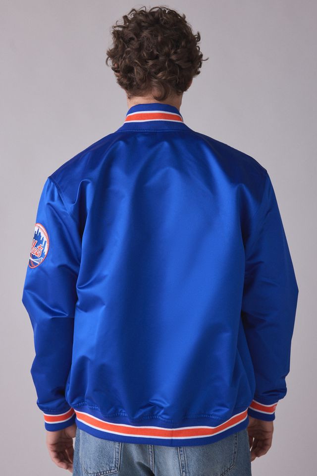 Mitchell & Ness MLB New York Mets Authentic Satin Varsity Jacket #1