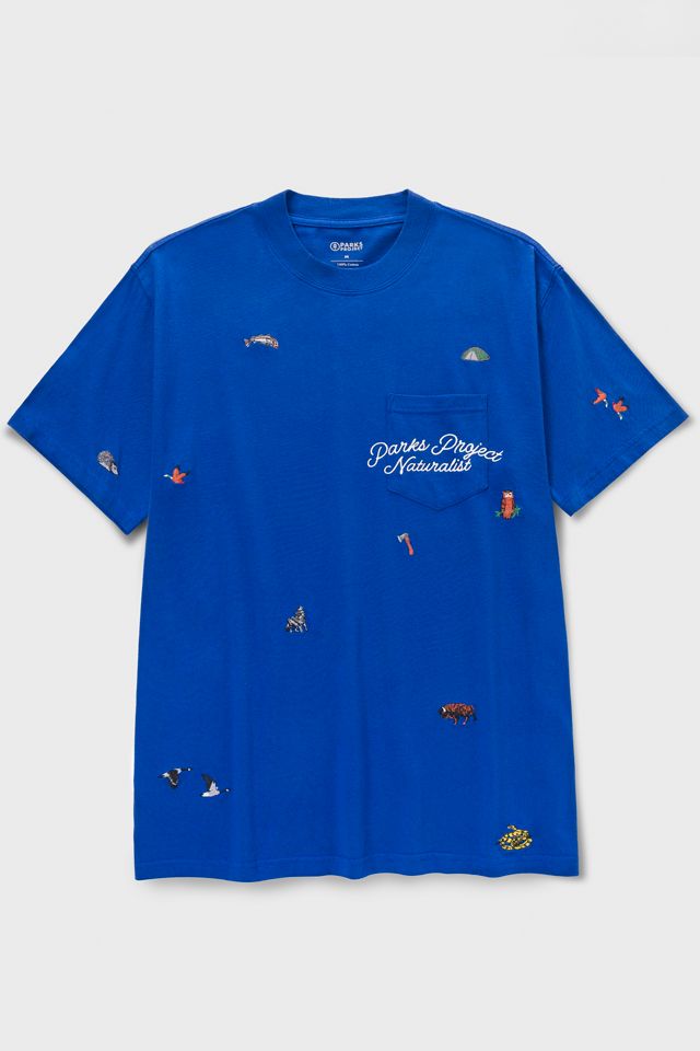 Parks Project Naturalist Embroidered Pocket Tee #1