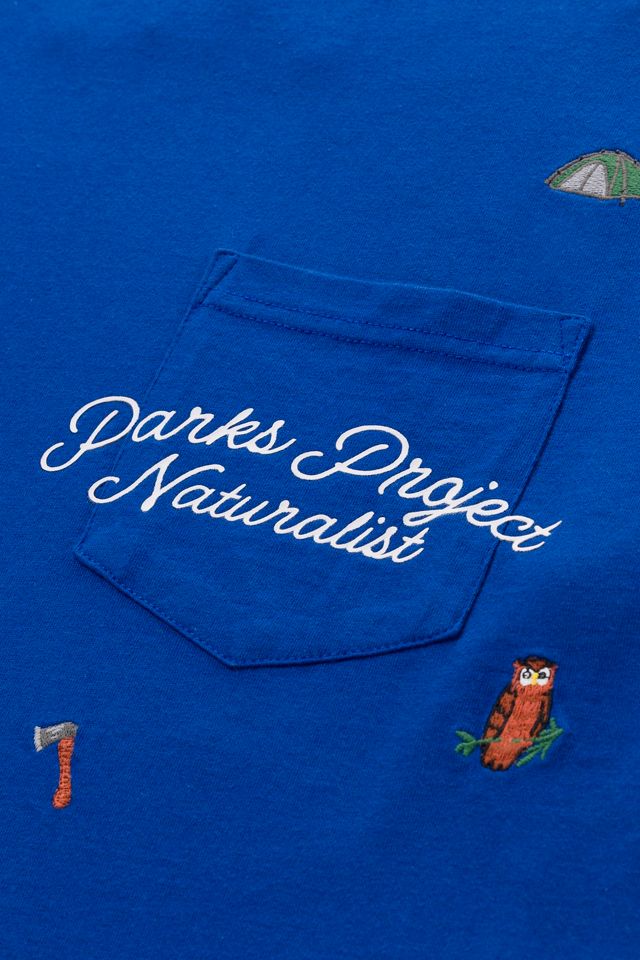Parks Project Naturalist Embroidered Pocket Tee #3