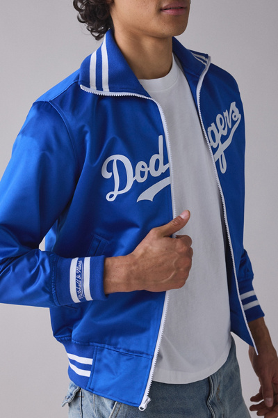 Mitchell & Ness MLB Los Angeles Dodgers Authentic Satin Varsity Jacket