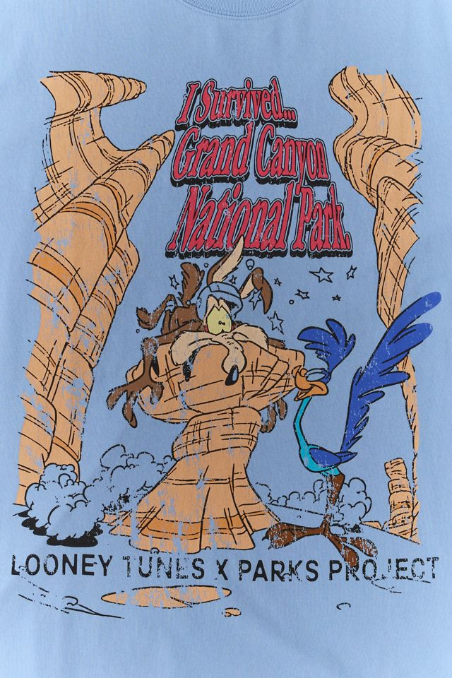 T-shirt graphique Grand Canyon Parks Project X Looney Tunes #1