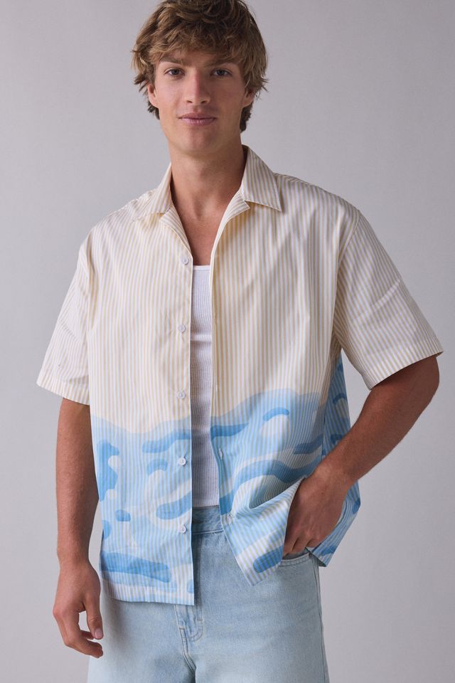 Polo de golf Lacoste à imprimé Hawaii Fit #2