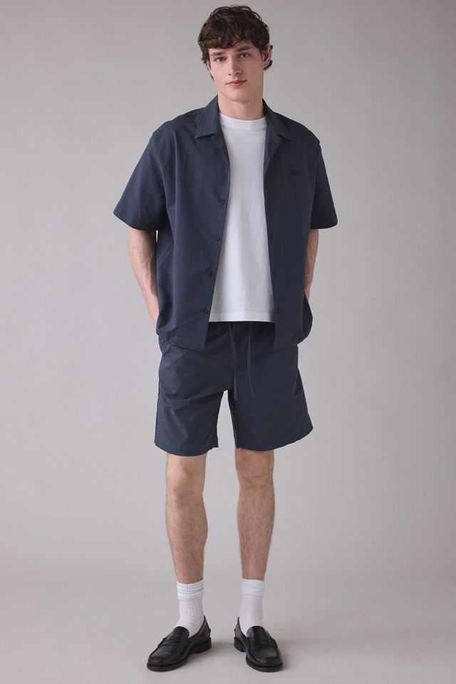 Chemise Lacoste coupe décontractée à texture gaufre #3