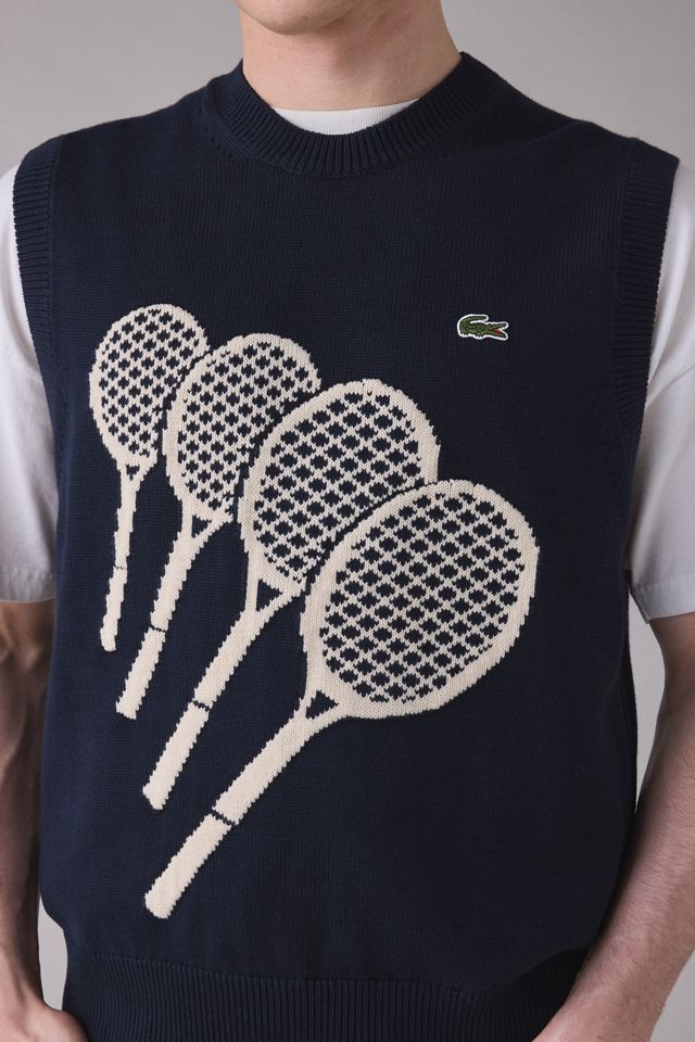 Veste de tennis en coton jacquard Lacoste #2