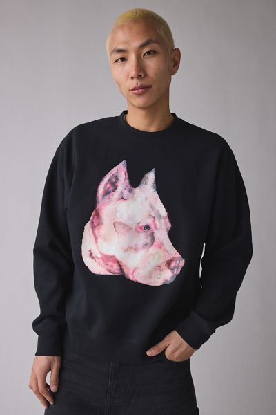 OBEY Pit Crew Pullover Crew Neck Sweatshirt