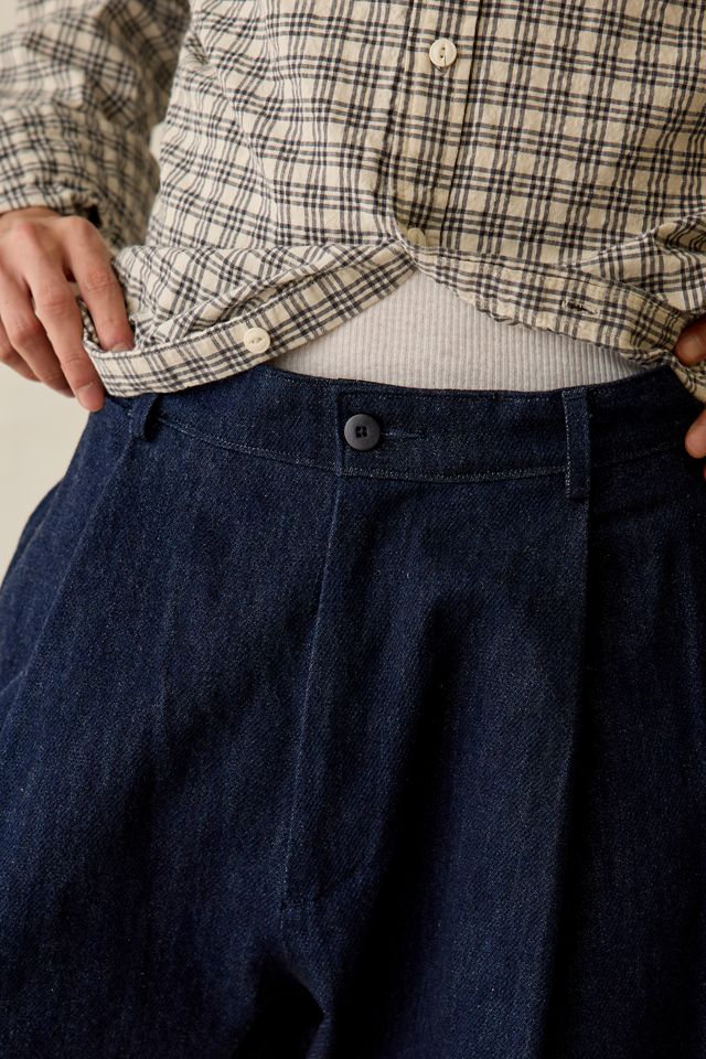 Levi’s® Blue Tab Pleated Denim Trouser Pants #2
