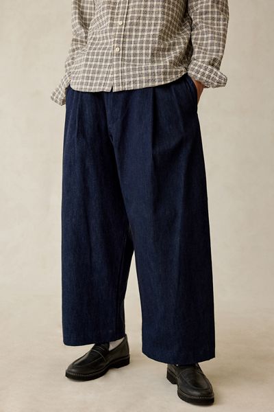 Levi’s® Blue Tab Pleated Denim Trouser Pants