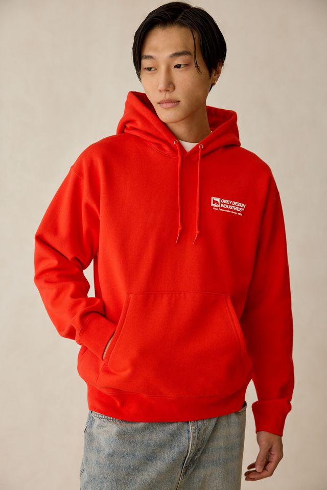 OBEY Industries Graphic Hoodie Sweatshirt #1