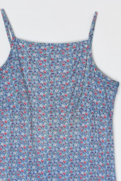 Vintage 90s Floral Printed Mini Dress