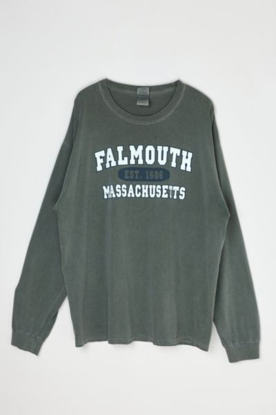 Vintage Y2k Falmouth, Massachusetts Long Sleeve T-Shirt