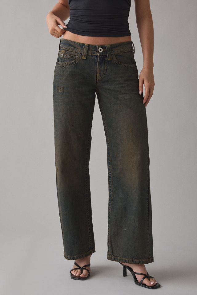 BDG Kayla Wash Effect Low-Rise Jeans #1