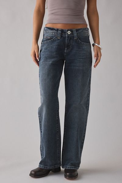 BDG Kayla Wash Effect Low-Rise Jeans