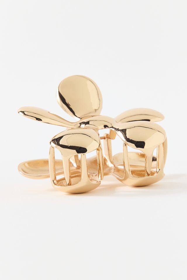 Mellodie Metal Flower Claw Clip #1