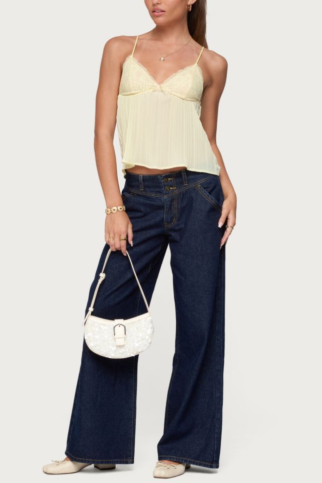 Edikted Meredith Low Rise Jeans #1