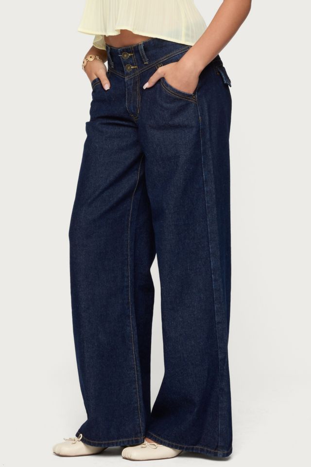 Edikted Meredith Low Rise Jeans #3