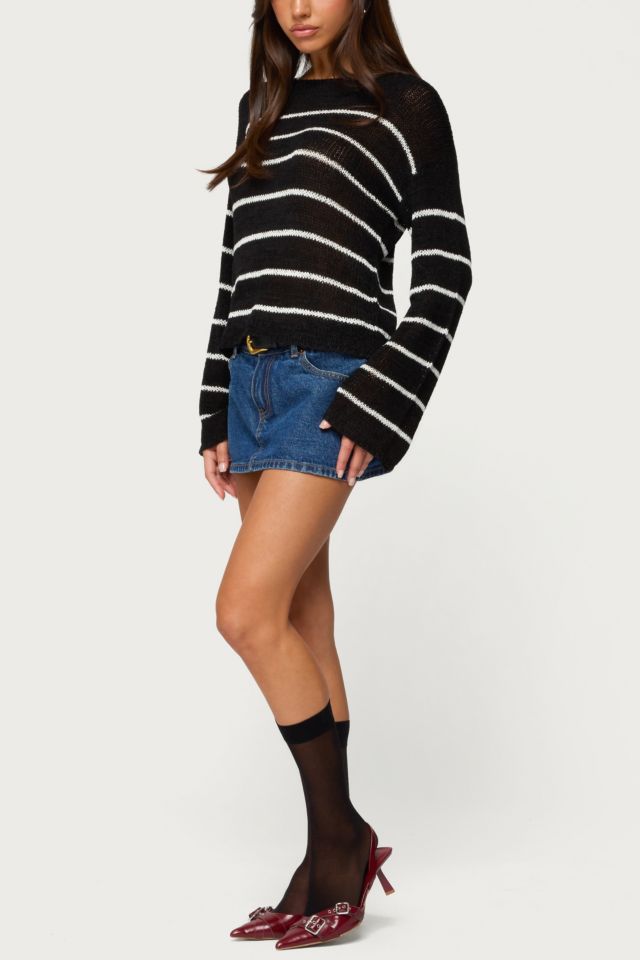 Edikted Drop Shoulder Light Knit Sweater #1