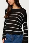Edikted Drop Shoulder Light Knit Sweater