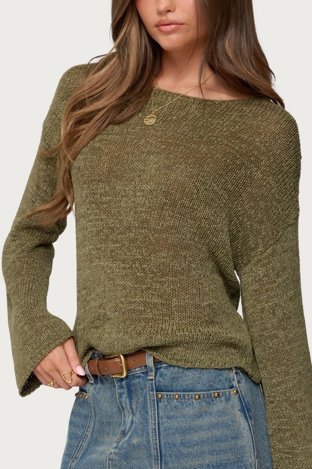 Edikted Drop Shoulder Light Knit Sweater #2