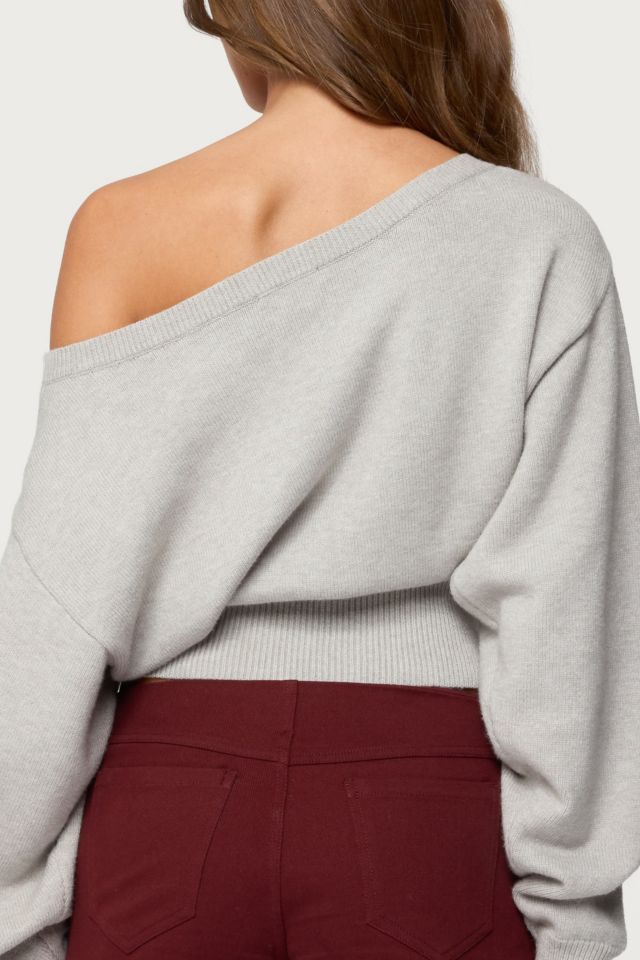 Edikted Ravenna Off Shoulder Sweater #4