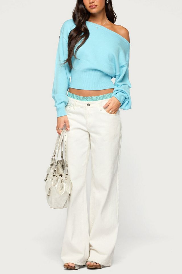 Edikted Ravenna Off Shoulder Sweater #1