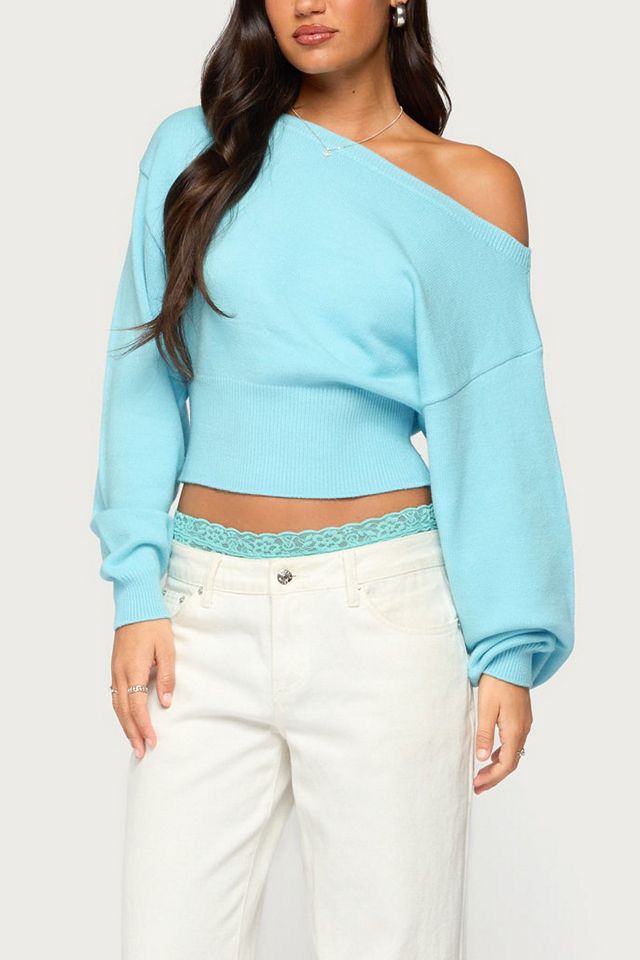 Edikted Ravenna Off Shoulder Sweater #3