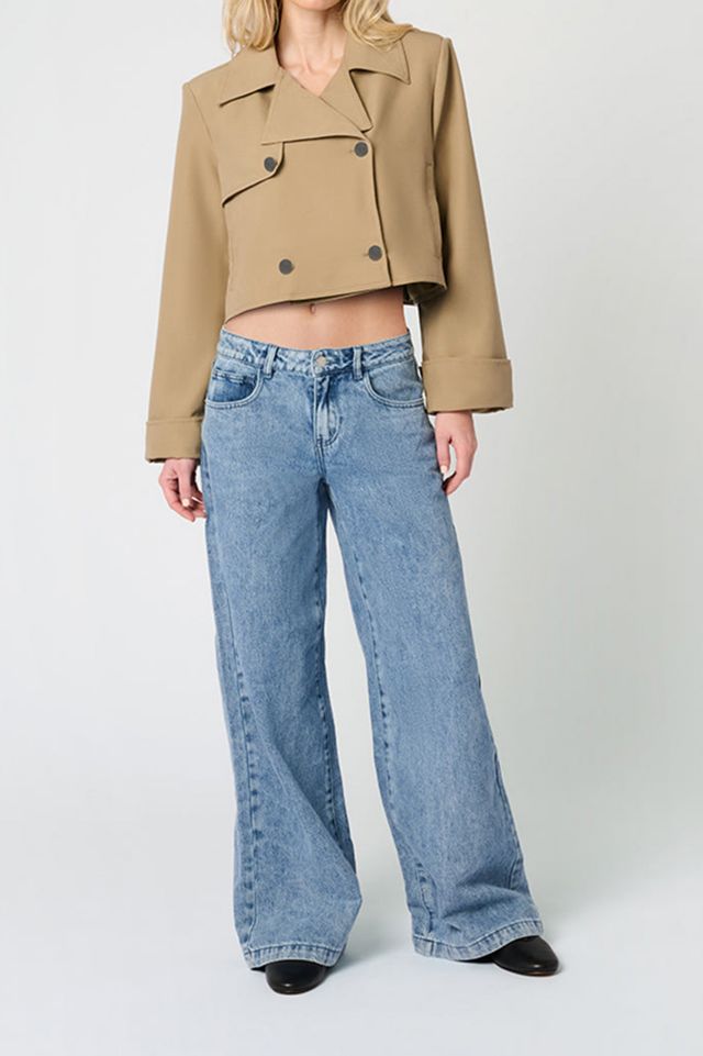 WeWoreWhat Cropped Trench Coat #2