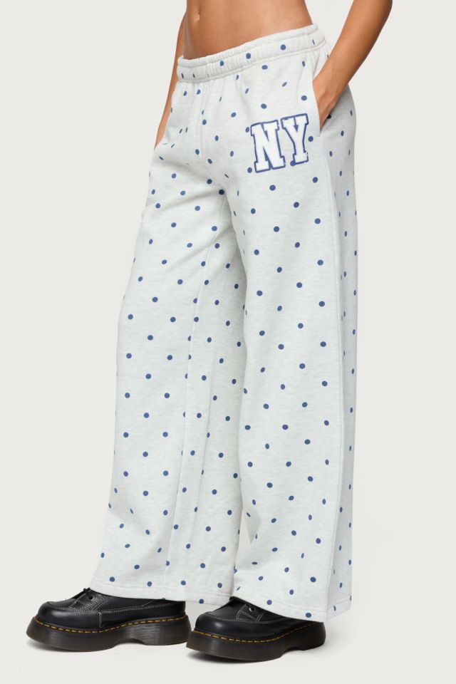 Edikted Ny Babe Polka Dot Sweatpants #2