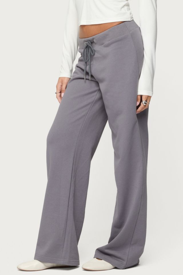 Edikted Quinn Straight Leg Sweatpants #3
