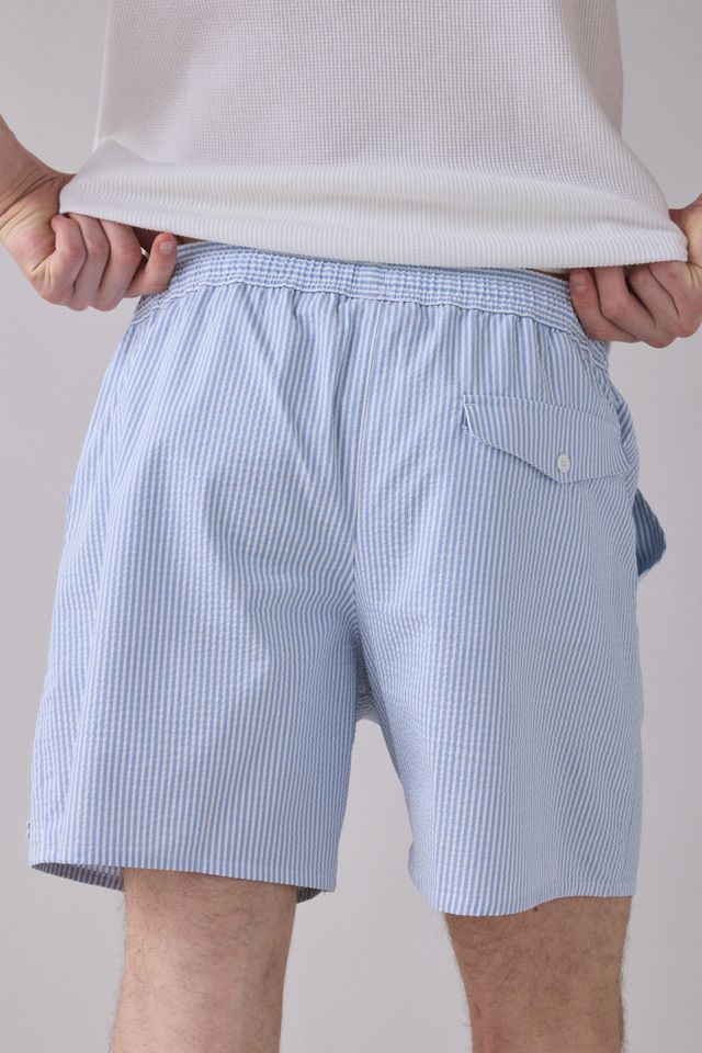 Short de bain à motif rayé Lacoste #2
