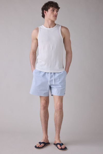 Short de bain à motif rayé Lacoste