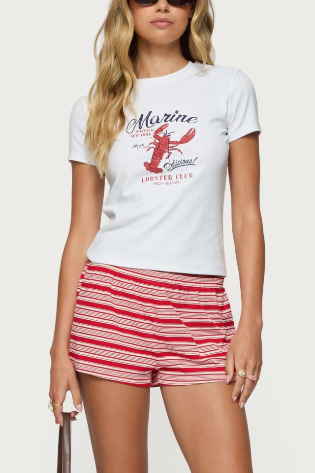 Edikted Lobster Club T Shirt #3