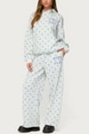Edikted Ny Babe Polka Dot Hoodie