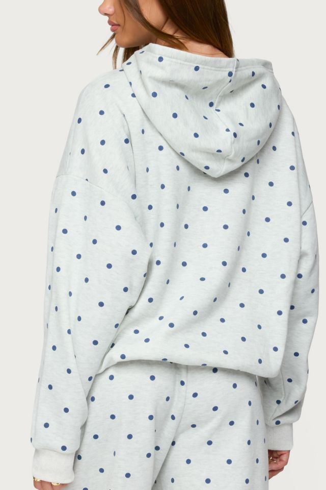 Edikted Ny Babe Polka Dot Hoodie #4