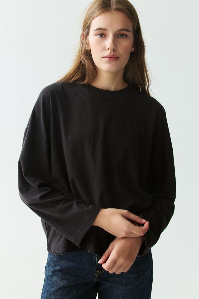 BDG T-shirt ample à manches longues Spill The Tee #2